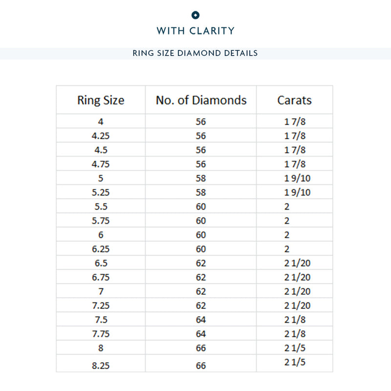 Double Row Diamond Eternity Ring