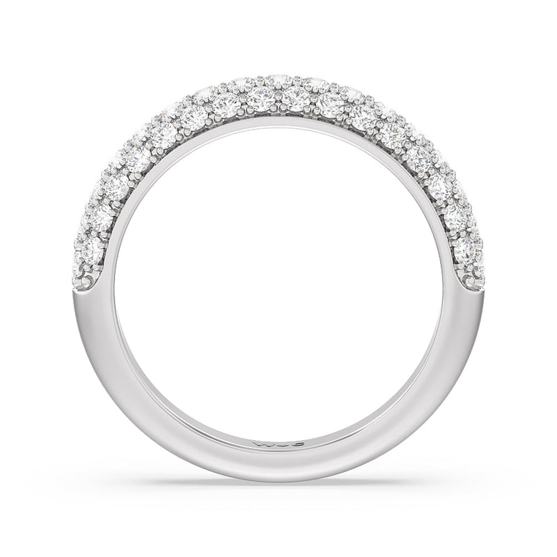 Pave Dome Anniversary Band