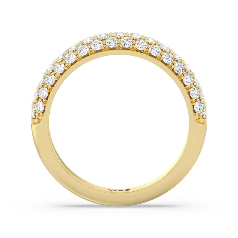 Pave Dome Anniversary Band