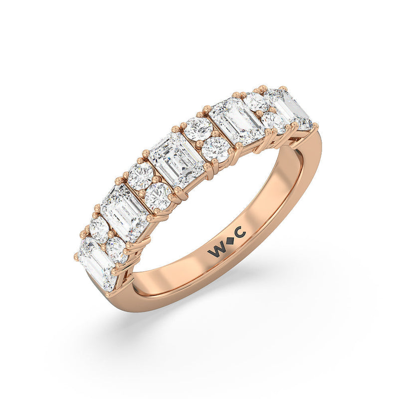 Emerald Station Anniversary Ring