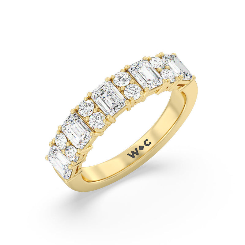 Emerald Station Anniversary Ring