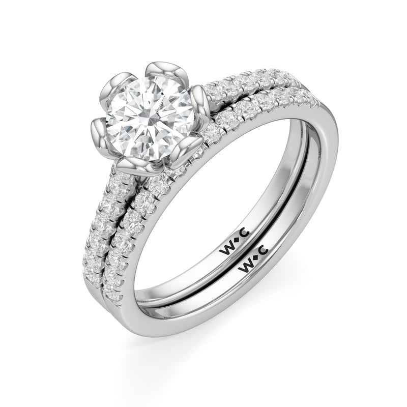 The Violet Engagement Ring