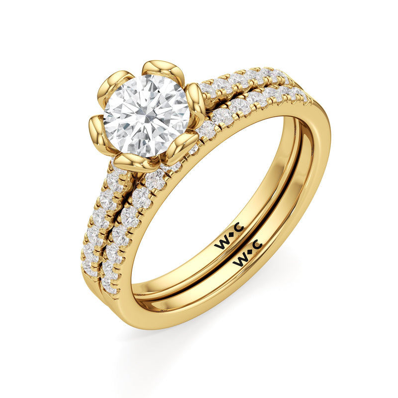 The Violet Engagement Ring