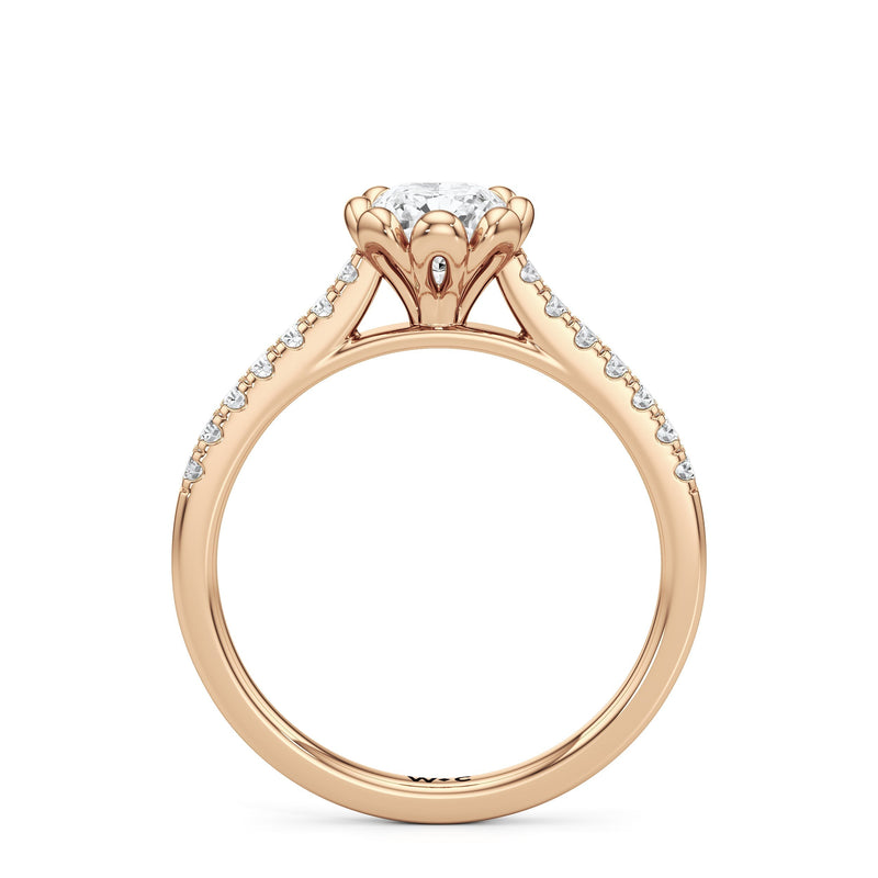 The Violet Engagement Ring