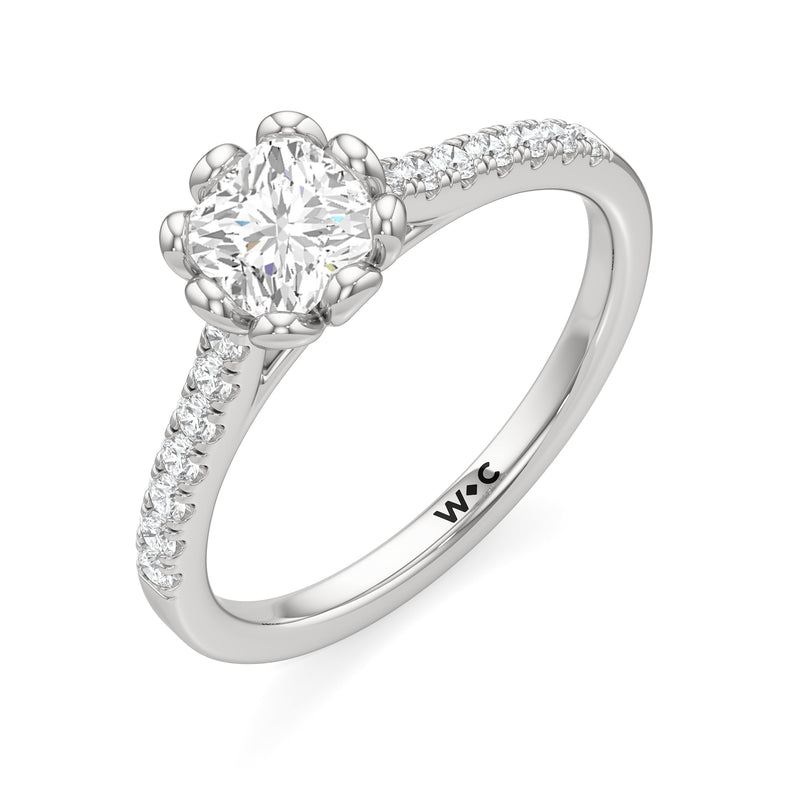 The Violet Engagement Ring