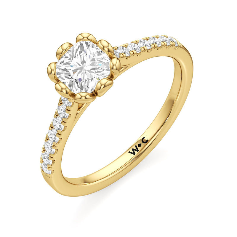 The Violet Engagement Ring