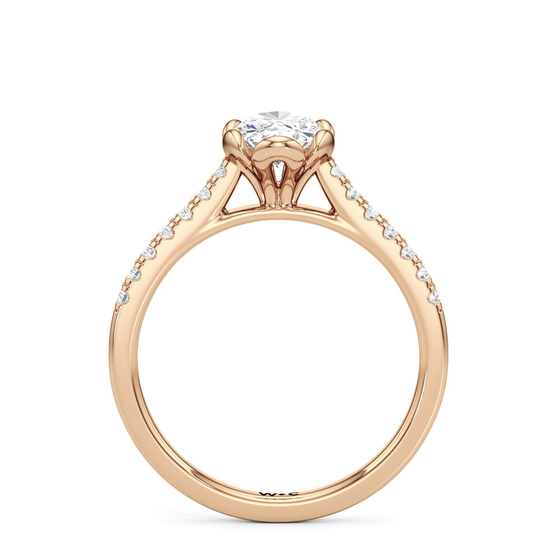 The Violet Engagement Ring