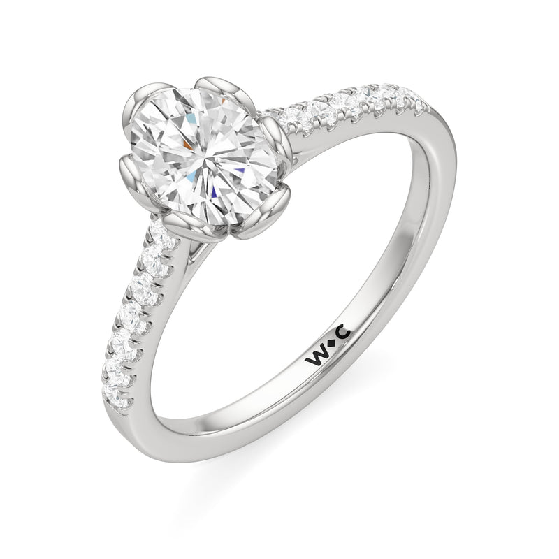 The Violet Engagement Ring