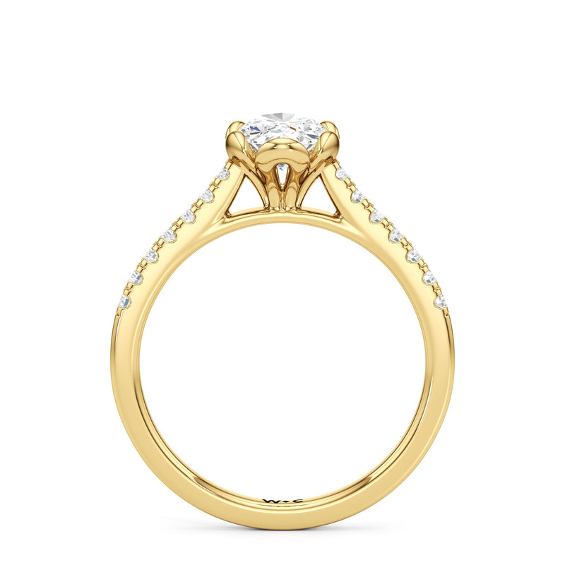 The Violet Engagement Ring