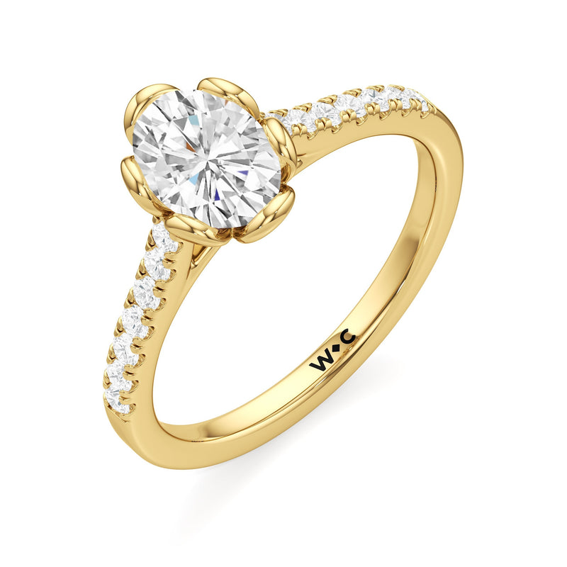 The Violet Engagement Ring