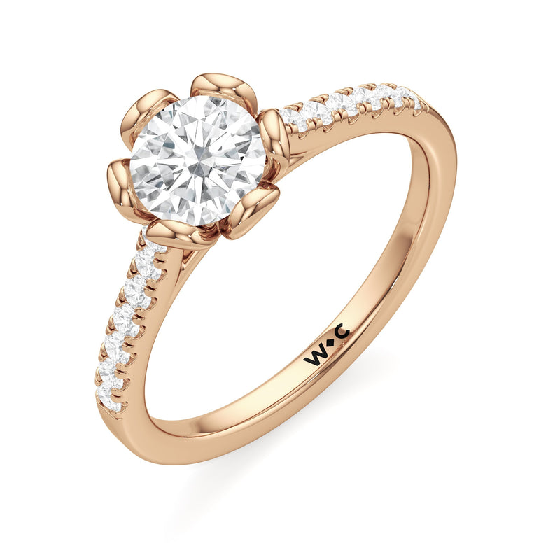 The Violet Engagement Ring