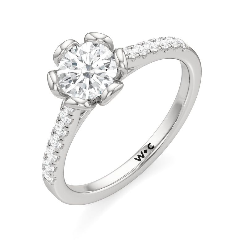 The Violet Engagement Ring