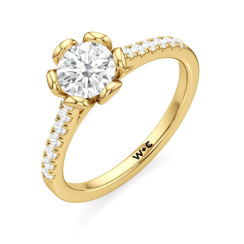 The Violet Engagement Ring