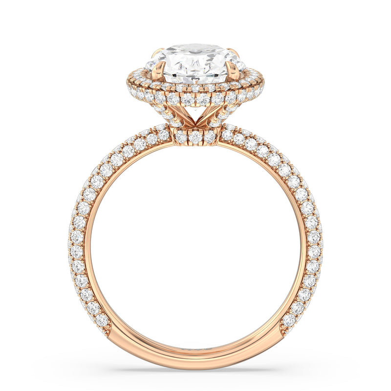 The Windsor Halo Ring