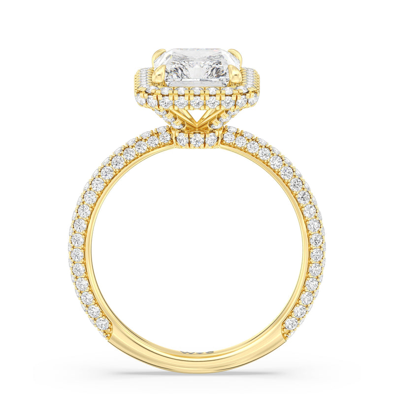 The Windsor Halo Ring