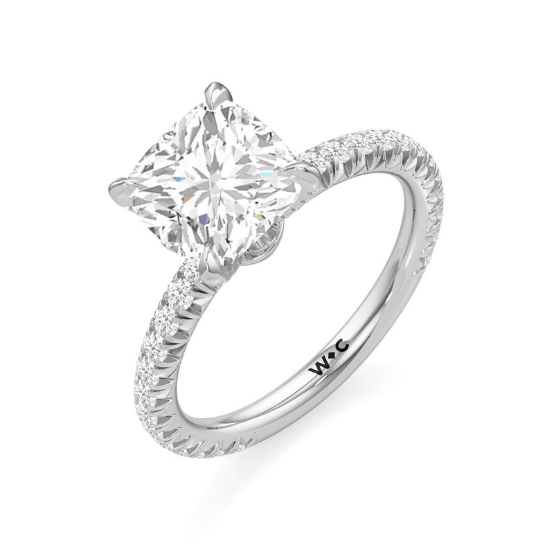 The W Icon Engagement Ring