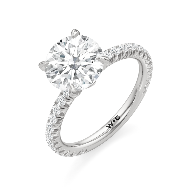 The W Icon Engagement Ring