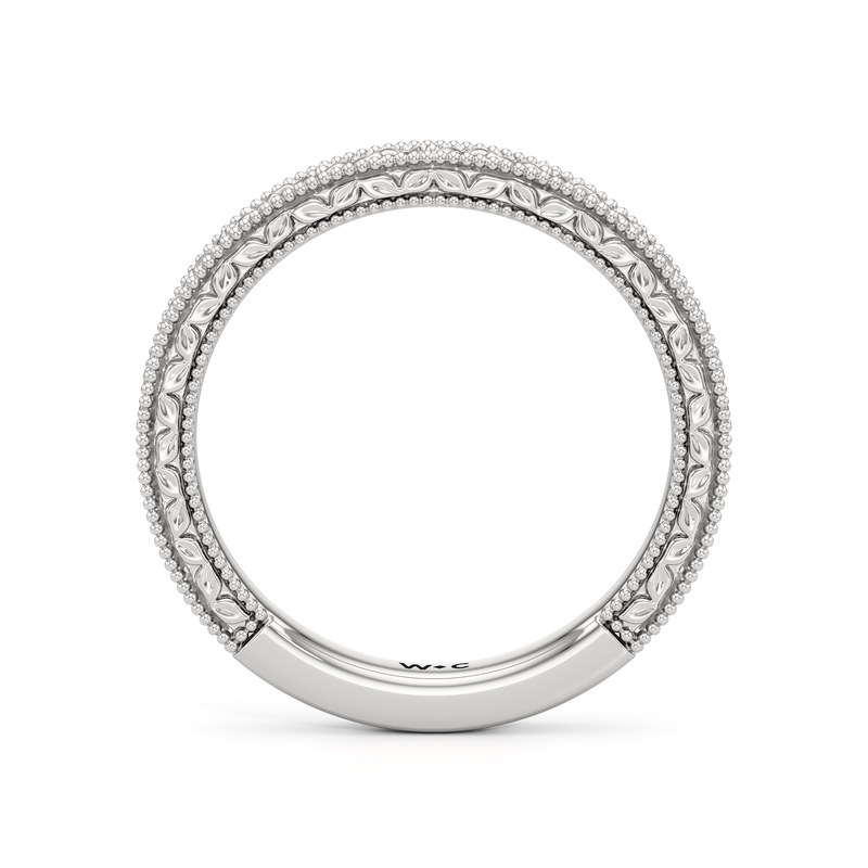 The Seraphine Bezel Wedding Band