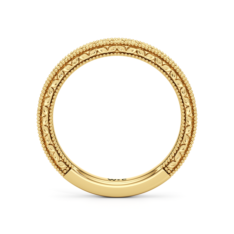 The Seraphine Bezel Wedding Band