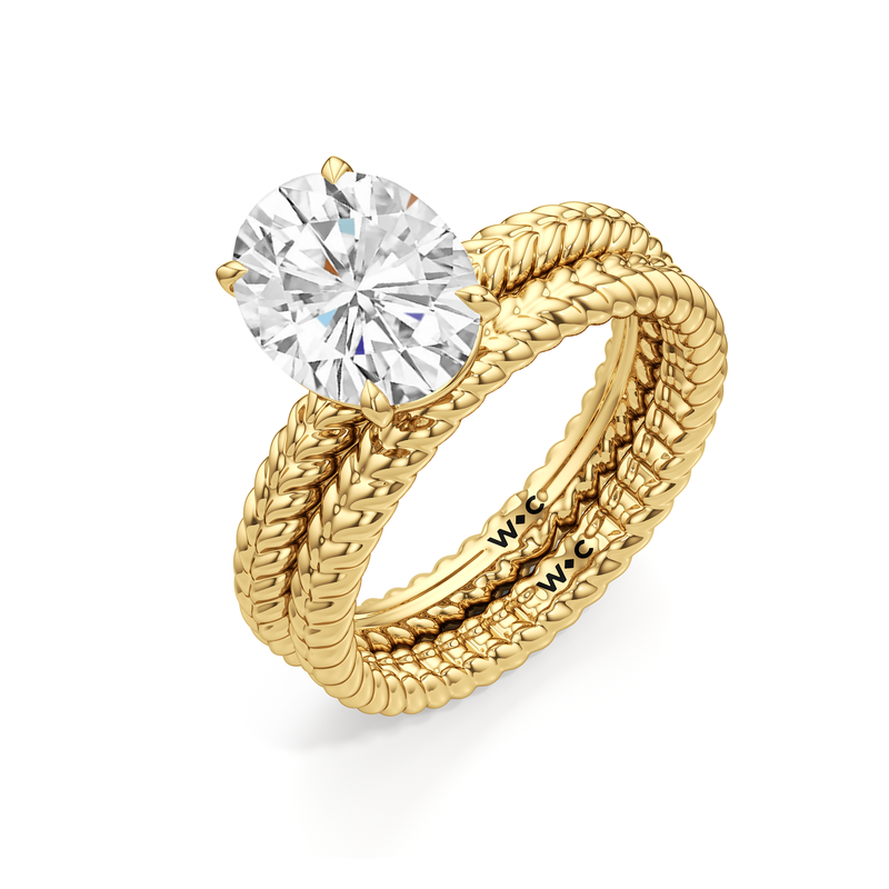 Faye Braided Engagement Ring