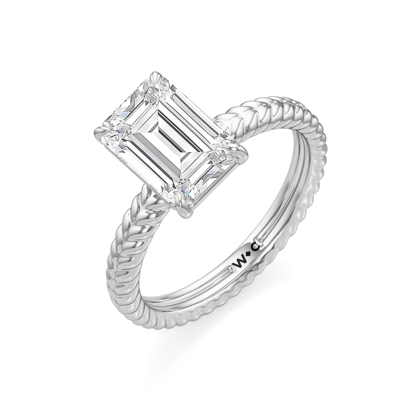Faye Braided Engagement Ring