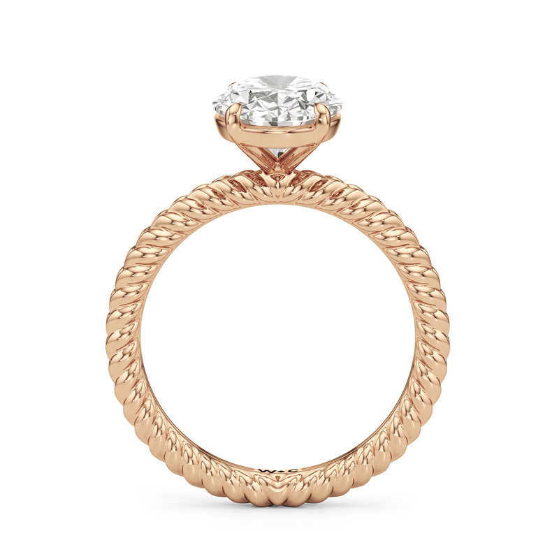 Faye Braided Engagement Ring