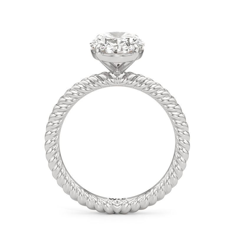 Faye Braided Engagement Ring