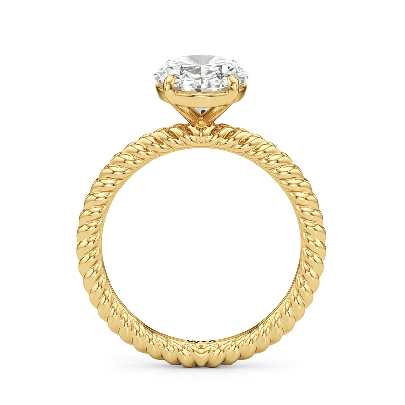 Faye Braided Engagement Ring