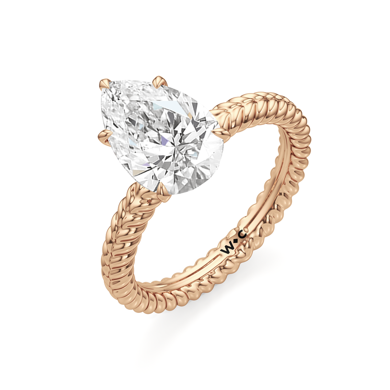 Faye Braided Engagement Ring