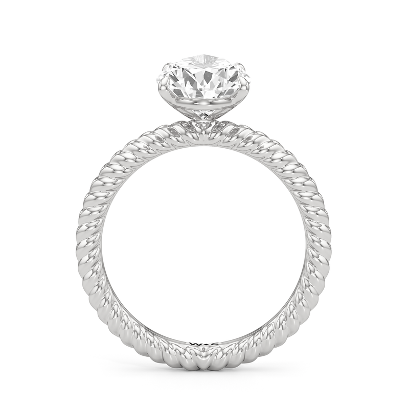 Faye Braided Engagement Ring