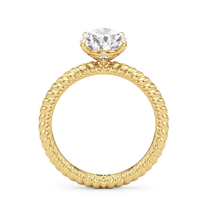 Faye Braided Engagement Ring