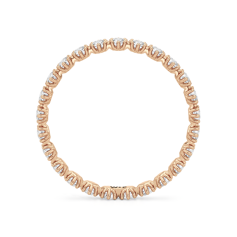 Vera Wide Diamond Wedding Band