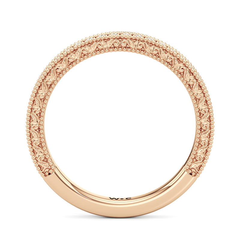 The Seraphine Pavé Wedding Band