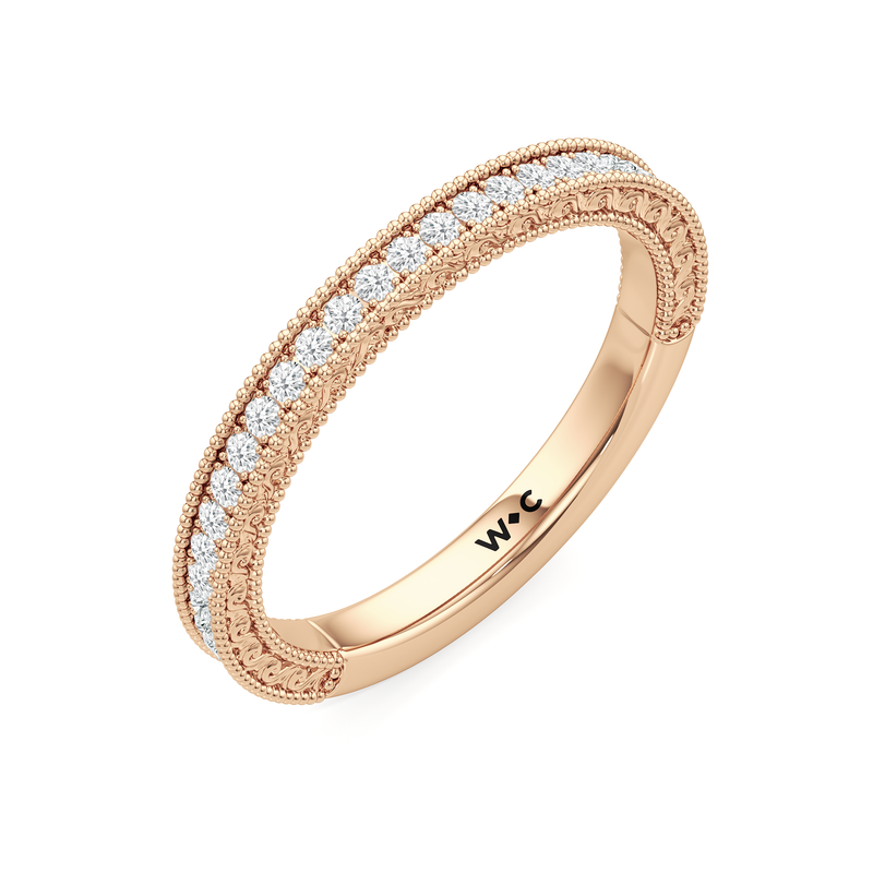 The Seraphine Pavé Wedding Band