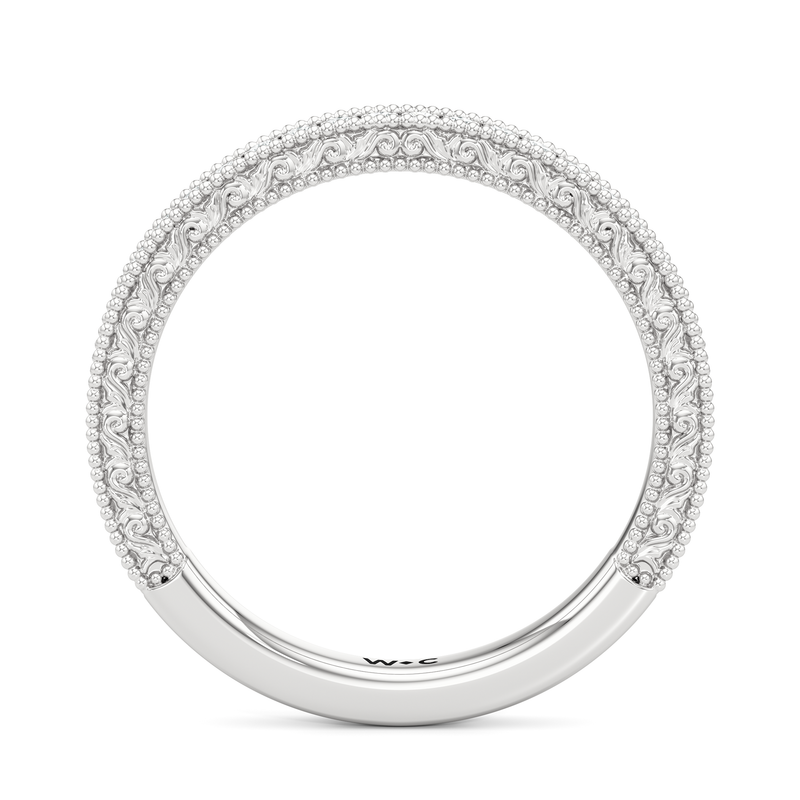 The Seraphine Pavé Wedding Band