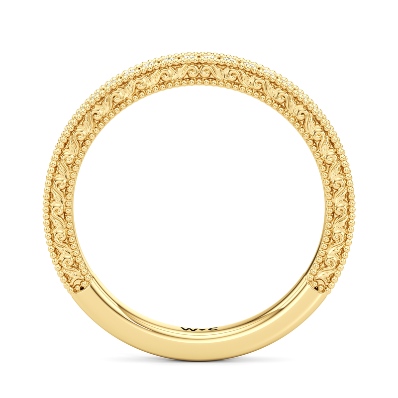 The Seraphine Pavé Wedding Band