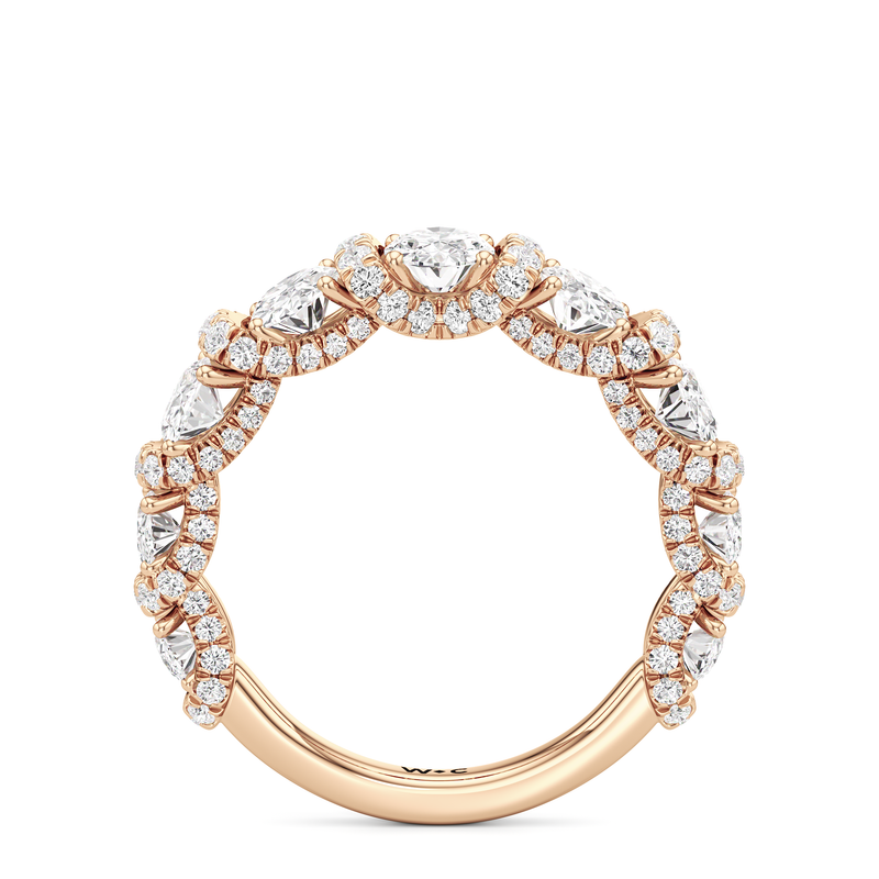 Classic The Fulton Oval Anniversary Ring