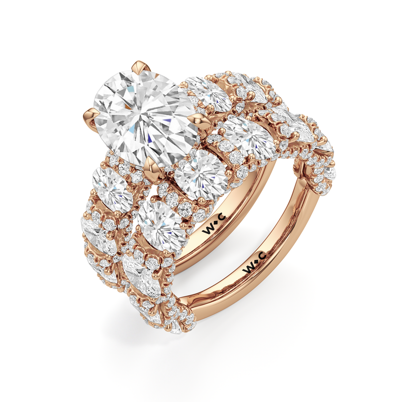 Classic The Fulton Oval Anniversary Ring