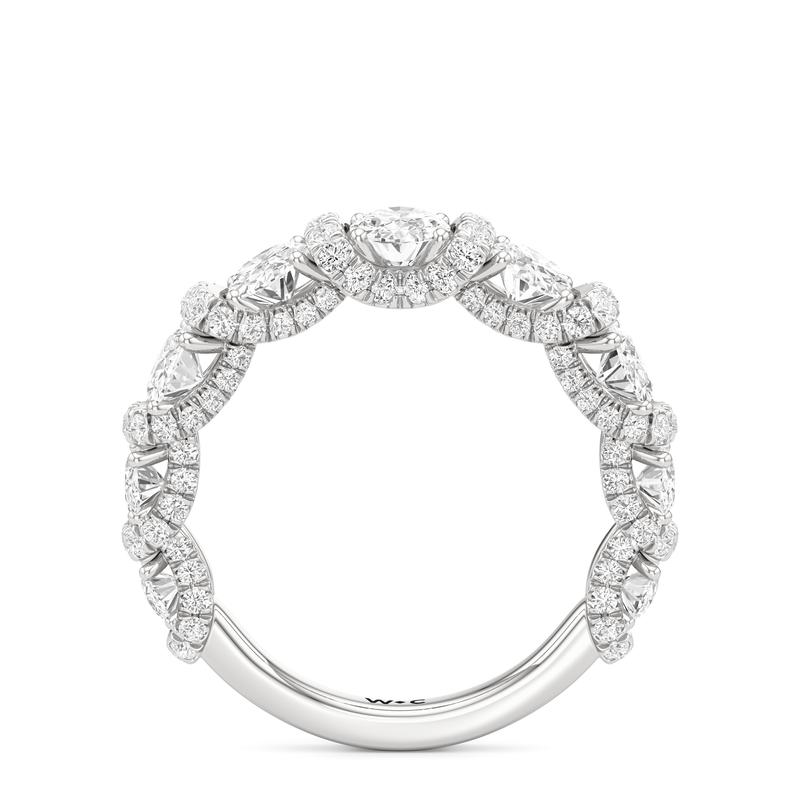 Classic The Fulton Oval Anniversary Ring