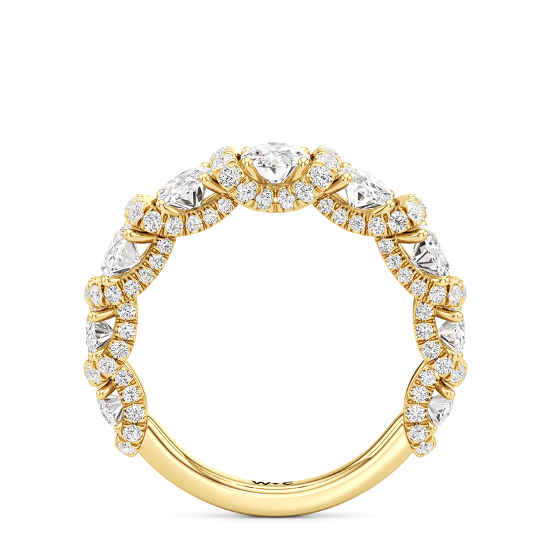 Classic The Fulton Oval Anniversary Ring