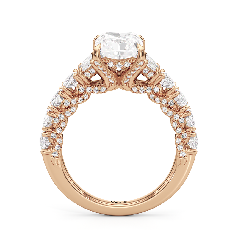 The Roosevelt Three Stone Ring
