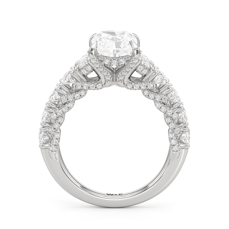 The Roosevelt Three Stone Ring