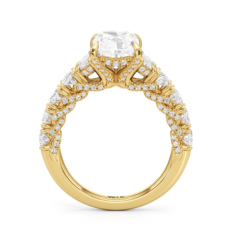 The Roosevelt Three Stone Ring