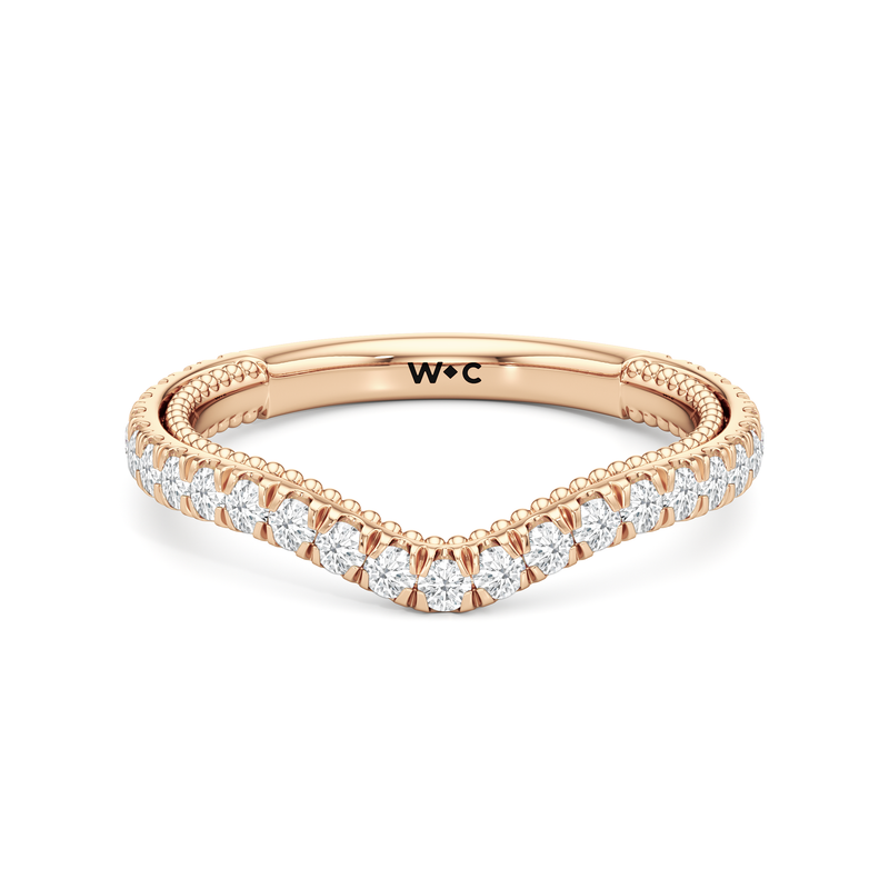 The W Summit Diamond Wedding Band