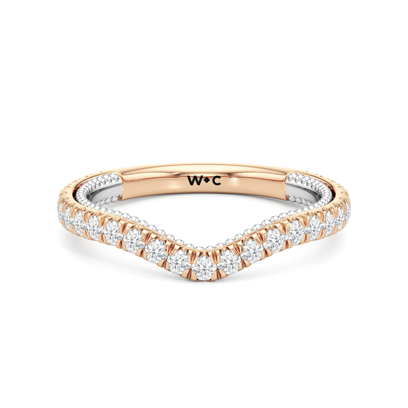 The W Summit Diamond Wedding Band