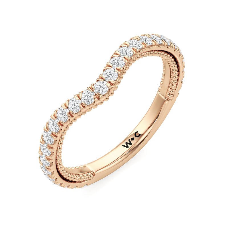 The W Summit Diamond Wedding Band