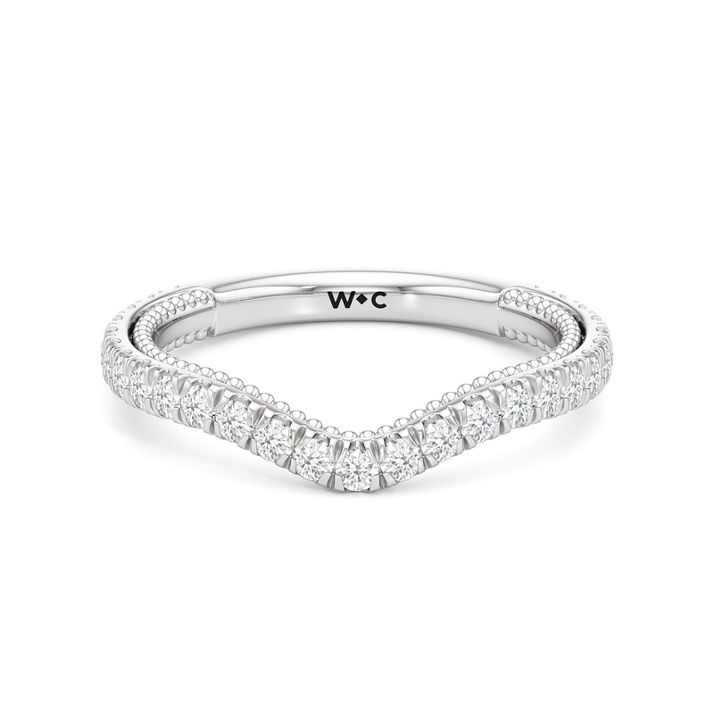 The W Summit Diamond Wedding Band