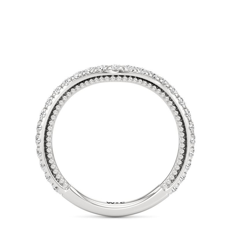The W Summit Diamond Wedding Band