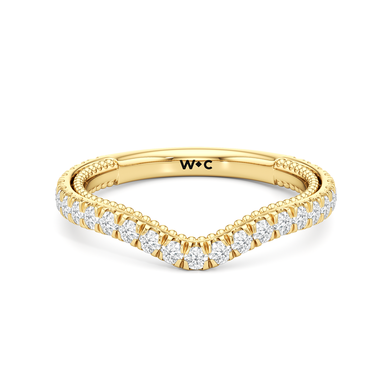 The W Summit Diamond Wedding Band