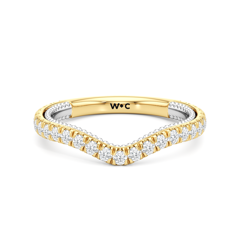 The W Summit Diamond Wedding Band